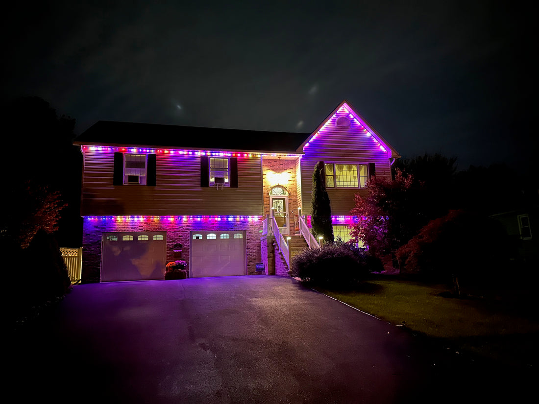 WLED custom holiday LED lighting