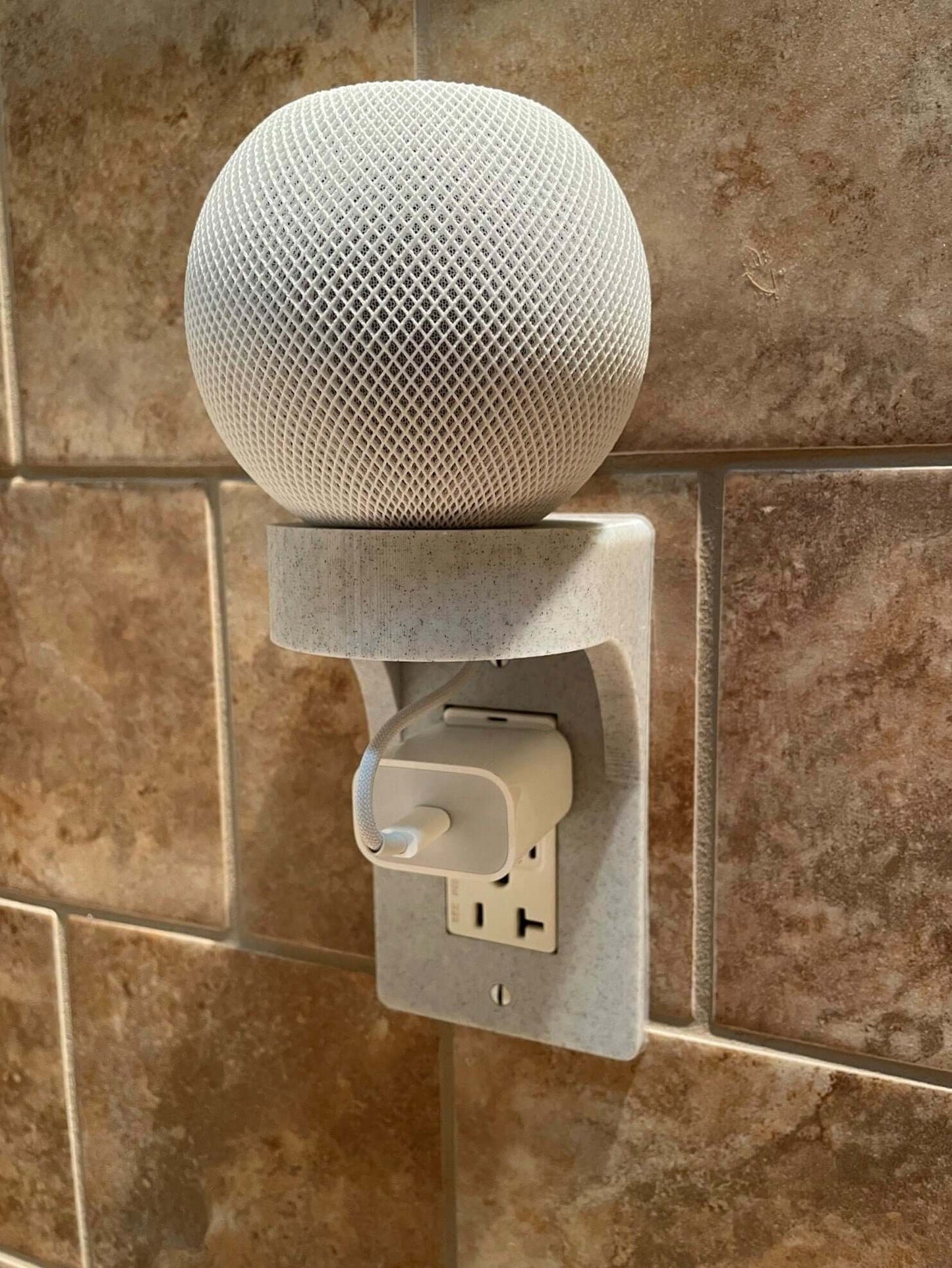 Apple HomePod Mini Outlet Shelf (Portrait)