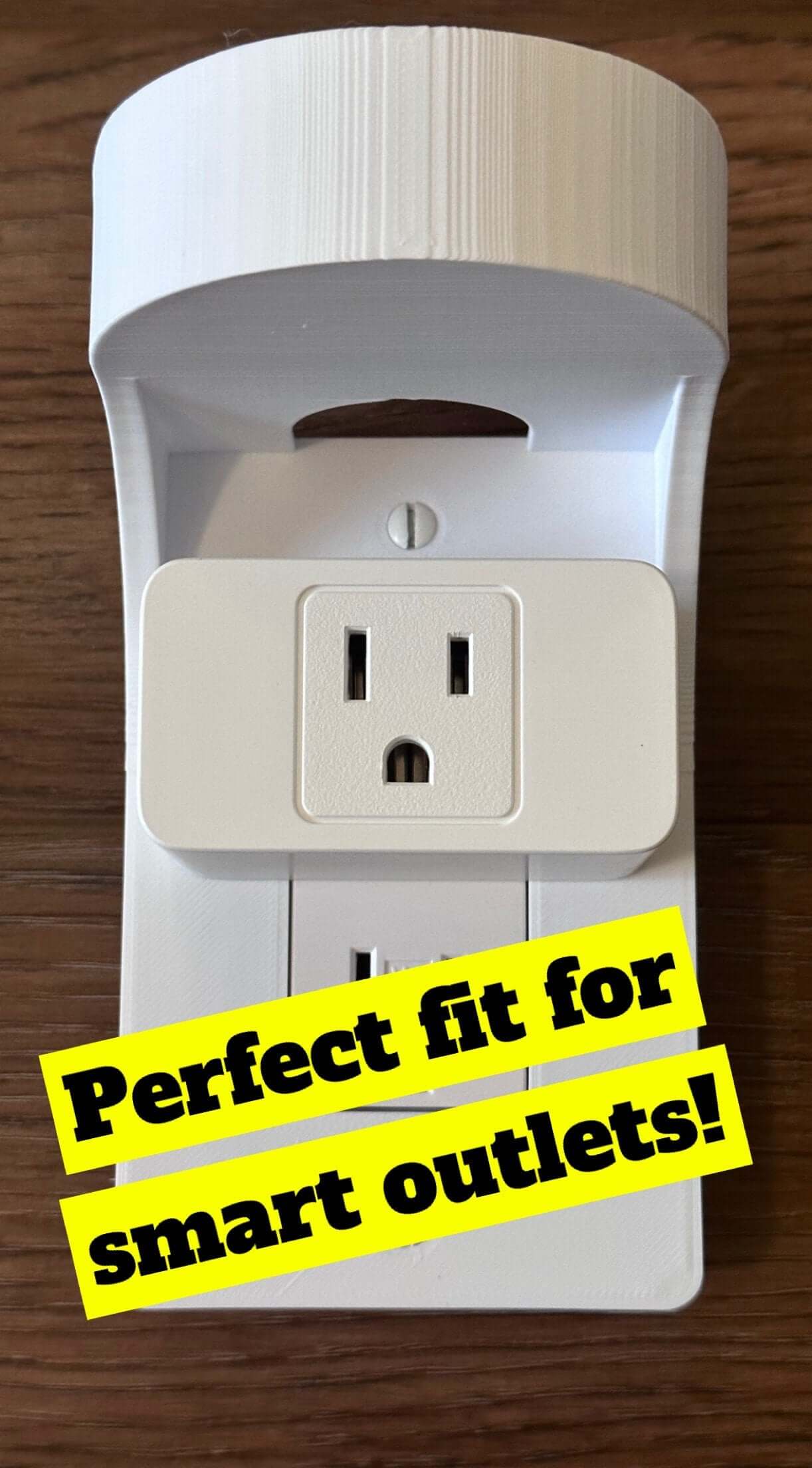 Apple HomePod Mini Outlet Shelf (Portrait)