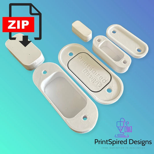 Weatherproof Enclosure for Aqara Door & Window Sensor (STL Download)
