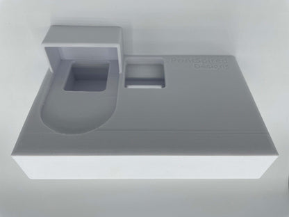 Bathroom Outlet Cover Shelf for Philips Sonicare Charger (2-Gang)