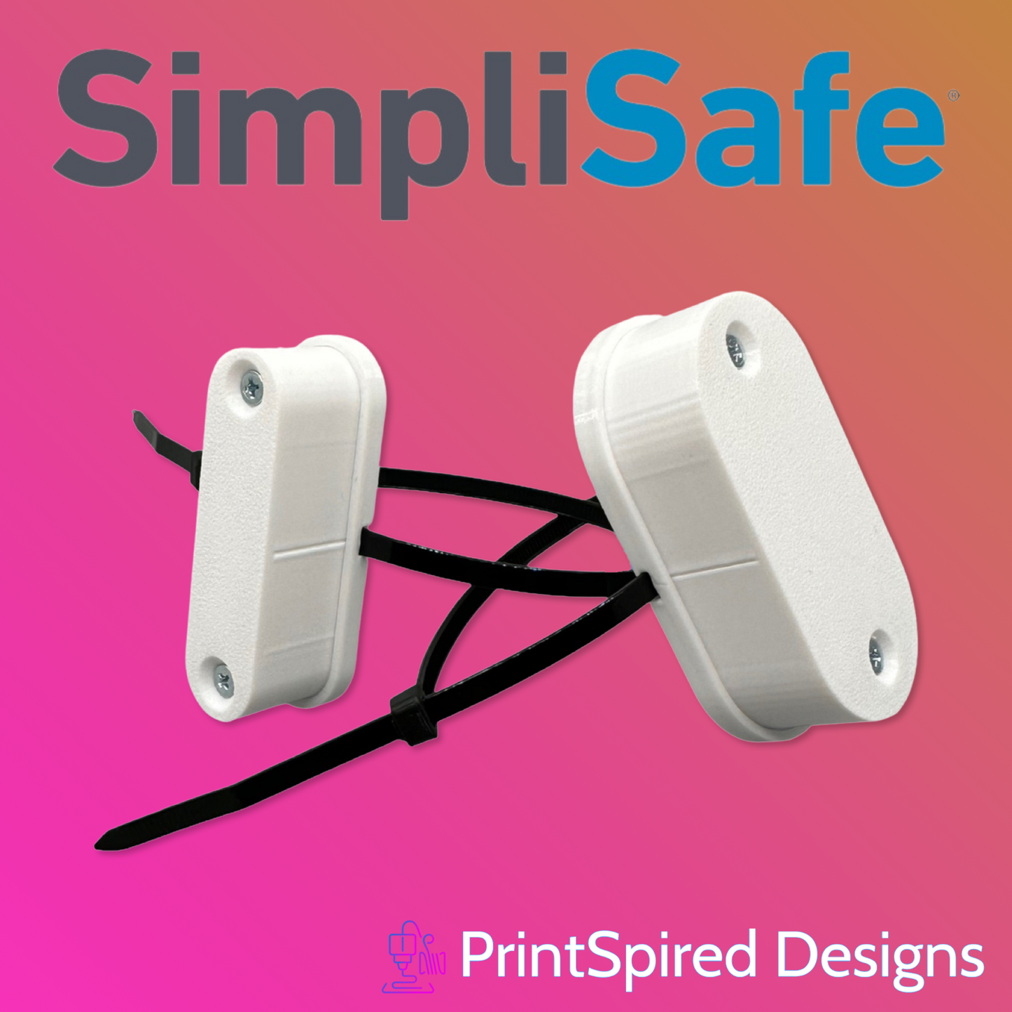 Weatherproof Enclosure for SimpliSafe Entry Sensor